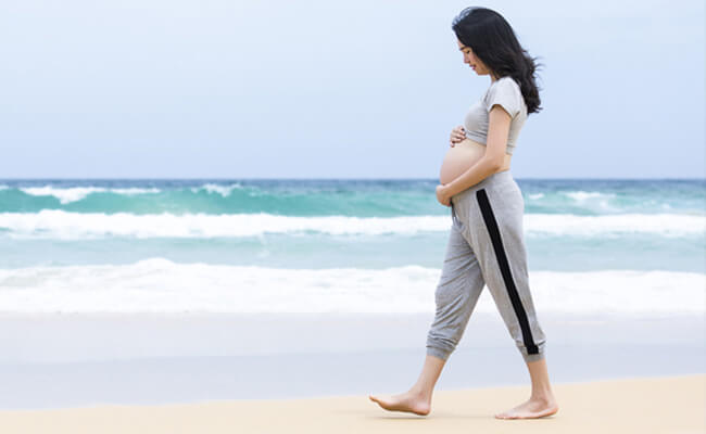 فواید پیاده روی در دوران بارداری